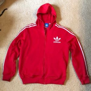 Adidas Originals Full Zip Hoodie (cut small)
